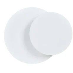 Emibig Wandlampe Weiß Metall Holz rund Skandinavisch G9* Wandleuchten|Flurlampen