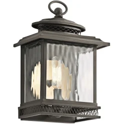 Clearance Elstead Wandlaterne außen Rustikal IP44 E27 Haus Garten KATALINA