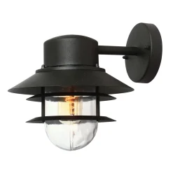 Elstead Wandlaterne Edelstahl Schwarz IP44 Maritim Haustür* Außenwandleuchten|Lampen Aus Aller Welt