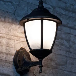 Sale Rabalux Wandlaterne für Außen Wandleuchte MADRID gold antik