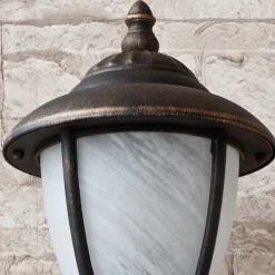 Sale Rabalux Wandlaterne für Außen Wandleuchte MADRID gold antik