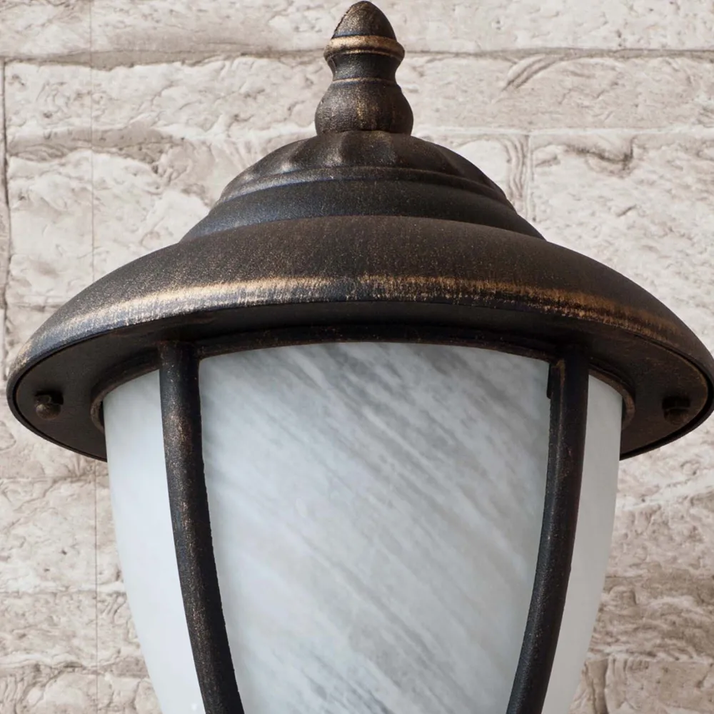 Sale Rabalux Wandlaterne für Außen Wandleuchte MADRID gold antik