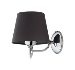 Jupiter Wandleuchte ALAION in Graphit Chrom Wohnzimmer* Wandleuchten|Moderne Lampen