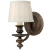 Elstead Wandleuchte ANABELL 2 Bronze Leinen Rustikal Lampe* Wandleuchten|Rustikale Lampen