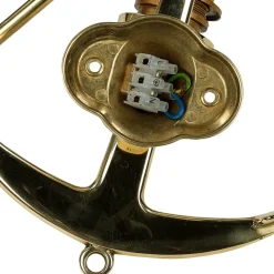 Laura Suardi Wandleuchte Antik aus Messing Maritim edel* Metall Lampen|Messinglampen