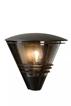 Online Wandleuchte Außen Aluminium Schwarz IP44 E27 T:27 cm