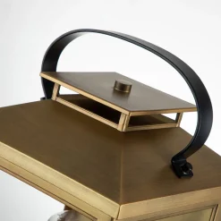 Sale Elstead Wandleuchte außen E27 IP44 44,5 cm hoch in Messing antik