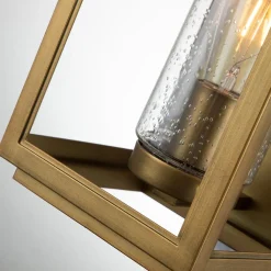 Sale Elstead Wandleuchte außen E27 IP44 44,5 cm hoch in Messing antik