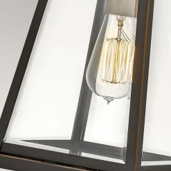 New Elstead Wandleuchte außen H: 48,8 cm IP44 E27 in Bronze Garten