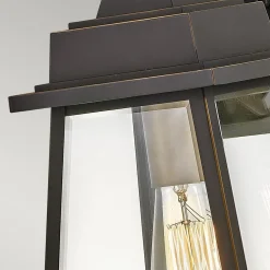 New Elstead Wandleuchte außen H: 48,8 cm IP44 E27 in Bronze Garten