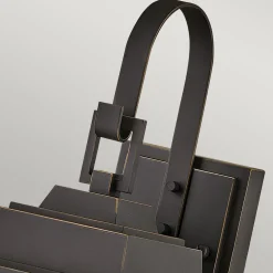 New Elstead Wandleuchte außen H: 48,8 cm IP44 E27 in Bronze Garten