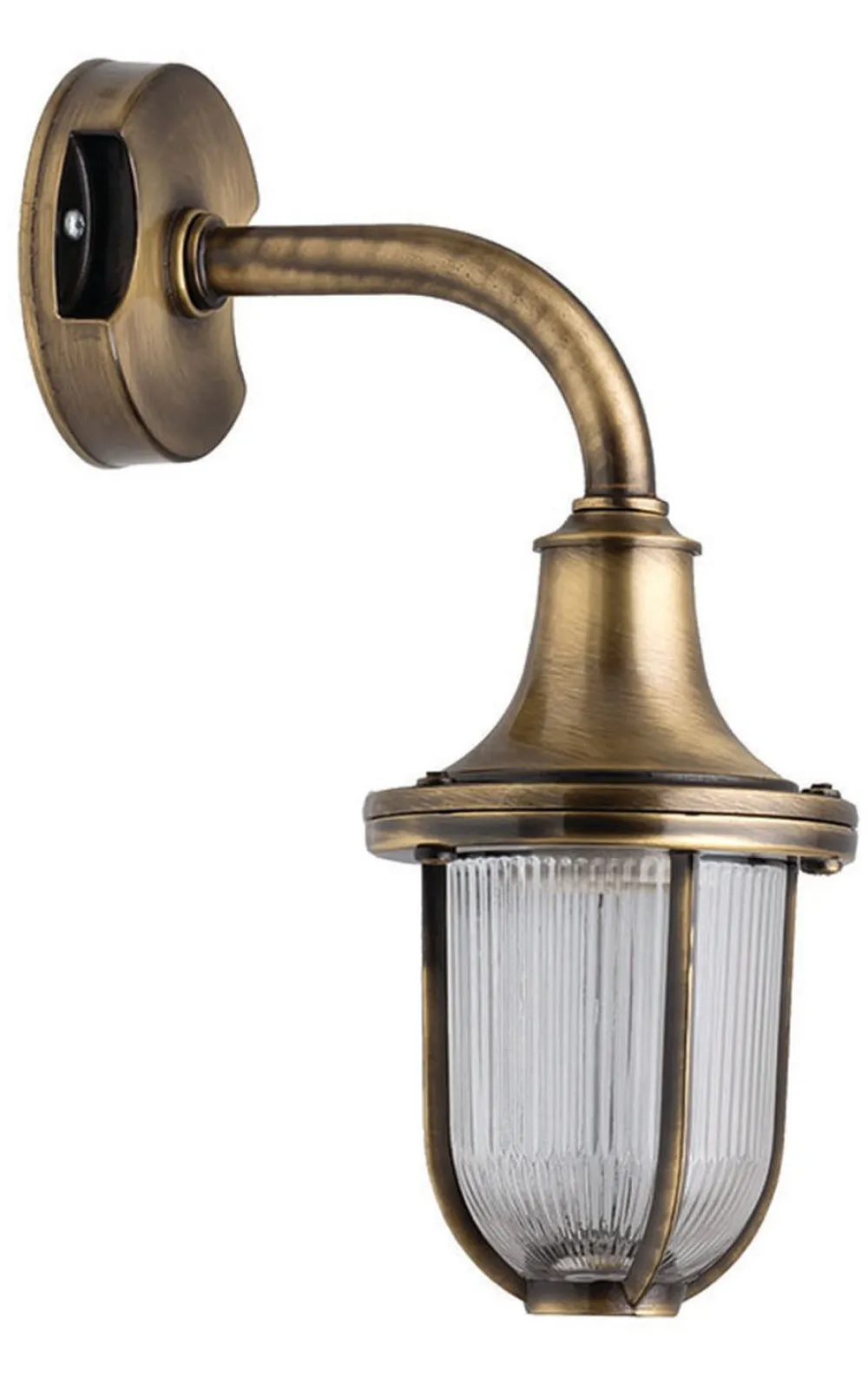 Lido Wandleuchte Außen Hof Terrasse Messing THISSEAS* Außenleuchten Antik|Außenwandleuchten