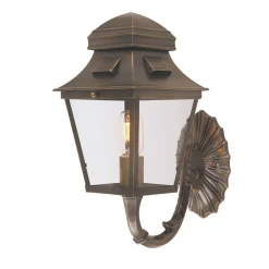 Sale Elstead Wandleuchte außen IP44 aus Messing Glas E27 Vintage