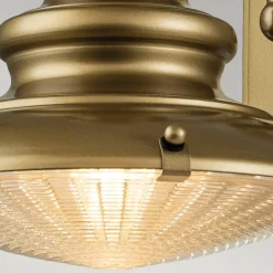 Elstead Wandleuchte außen IP44 E27 in Messing antik Vintage* Außenleuchten Antik|Außenwandleuchten