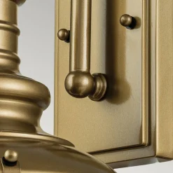 Elstead Wandleuchte außen IP44 E27 in Messing antik Vintage* Außenleuchten Antik|Außenwandleuchten