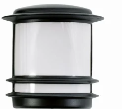 Lido Wandleuchte Außen IP44 Schwarz Weiß Rustikal dekorativ* Außenleuchten Antik|Außenwandleuchten