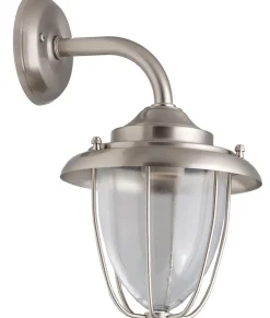 Lido Wandleuchte Außen Laterne Echt-Messing Glas* Außenleuchten Antik|Außenwandleuchten