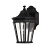 Elstead Wandleuchte Außen Laterne Schwarz Aluminium Haus* Außenleuchten Antik|Außenwandleuchten
