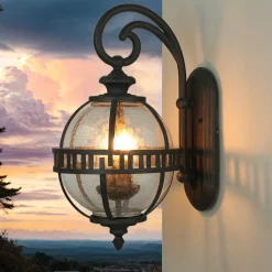 Best Elstead Wandleuchte Außen Laterne Vintage Haus Hof IP44