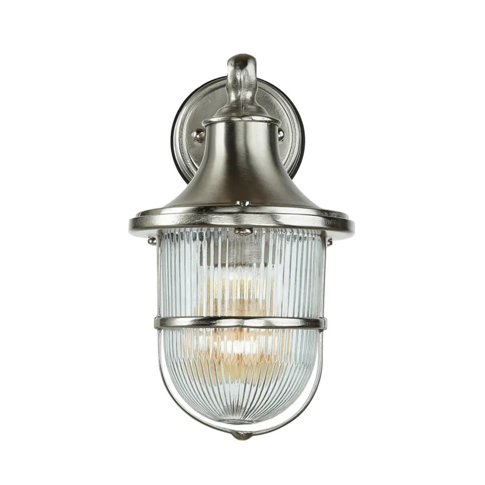 Lido Wandleuchte Außen Maritim IP64 Haustür Echt-Messing* Metall Lampen|Messinglampen