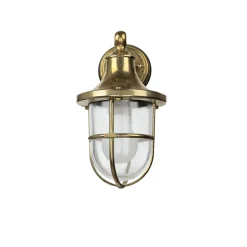 Sale Lido Wandleuchte Außen Messing Haustür Maritim IP64