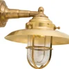 Online Lido Wandleuchte Außen Messing Maritim IP43 Haus Hof