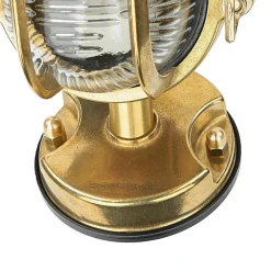 Online Lido Wandleuchte Außen Messing Maritim IP64 Haus Terrasse