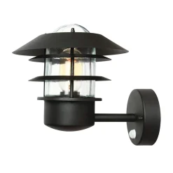 Sale Elstead Wandleuchte Außen mit Bewegungsmelder in Schwarz