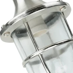 Online Lido Wandleuchte Außen Nickel Echt-Messing IP64 Hof