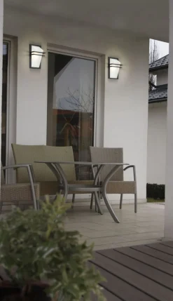 Eglo Wandleuchte Außen Park Anthrazit* Außenwandleuchten|Moderne Lampen