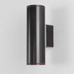 Eglo Wandleuchte Außen Riga Antikbraun 2-Flmg* Außenwandleuchten|Moderne Lampen