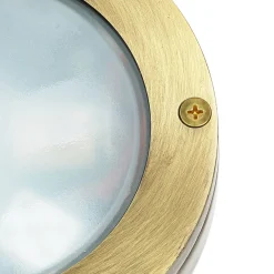 Hot Lido Wandleuchte Außen rostfreies Messing G9 Haus AGIA