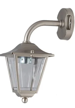 Best Lido Wandleuchte Außen Rustikal IP43 Haus Echt-Messing