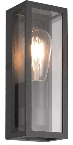 SU-MA Wandleuchte Außen Schwarz IP65 KAMPEN Außenlampe* Außenwandleuchten|Metall Lampen