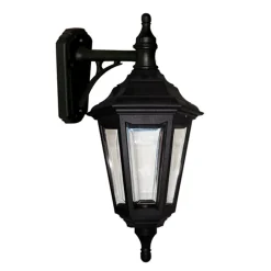 Sale Elstead Wandleuchte Außen Schwarz Aluminium Haus Balkon