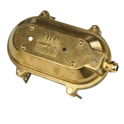 Lido Wandleuchte Außen SKIATHOS Echt Messing Maritim