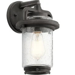 Elstead Wandleuchte außen Vintage 29,2 cm hoch IP44 E27* Metall Lampen|Vintage Lampen