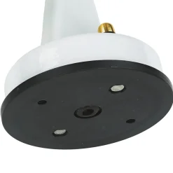 Lido Wandleuchte außen Weiß IP64 E27 Glas Messing massiv* Rustikale Lampen|Metall Lampen