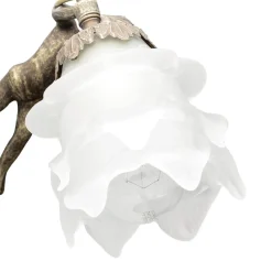 Sale Giovanni Battista Wandleuchte aus Echt-Messing Antik Bronze Putti