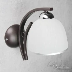 New Luminex Wandleuchte AVIA in Schwarz