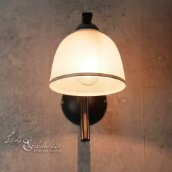 New Luminex Wandleuchte AVIA in Schwarz