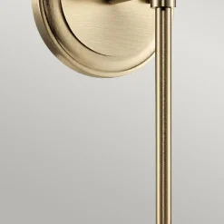 Elstead Wandleuchte Bad Kugelschirm H: 34,8 cm mit LED G9 3000K* Wandleuchten|Metall Lampen