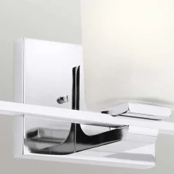 Elstead Wandleuchte Bad LED G9 IP44 3000 K Glas Metall B: 58,4 cm* Wandleuchten|Badezimmer Lampe