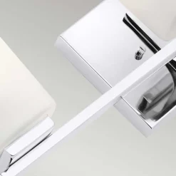 Elstead Wandleuchte Bad LED G9 IP44 3000 K Glas Metall B: 58,4 cm* Wandleuchten|Badezimmer Lampe