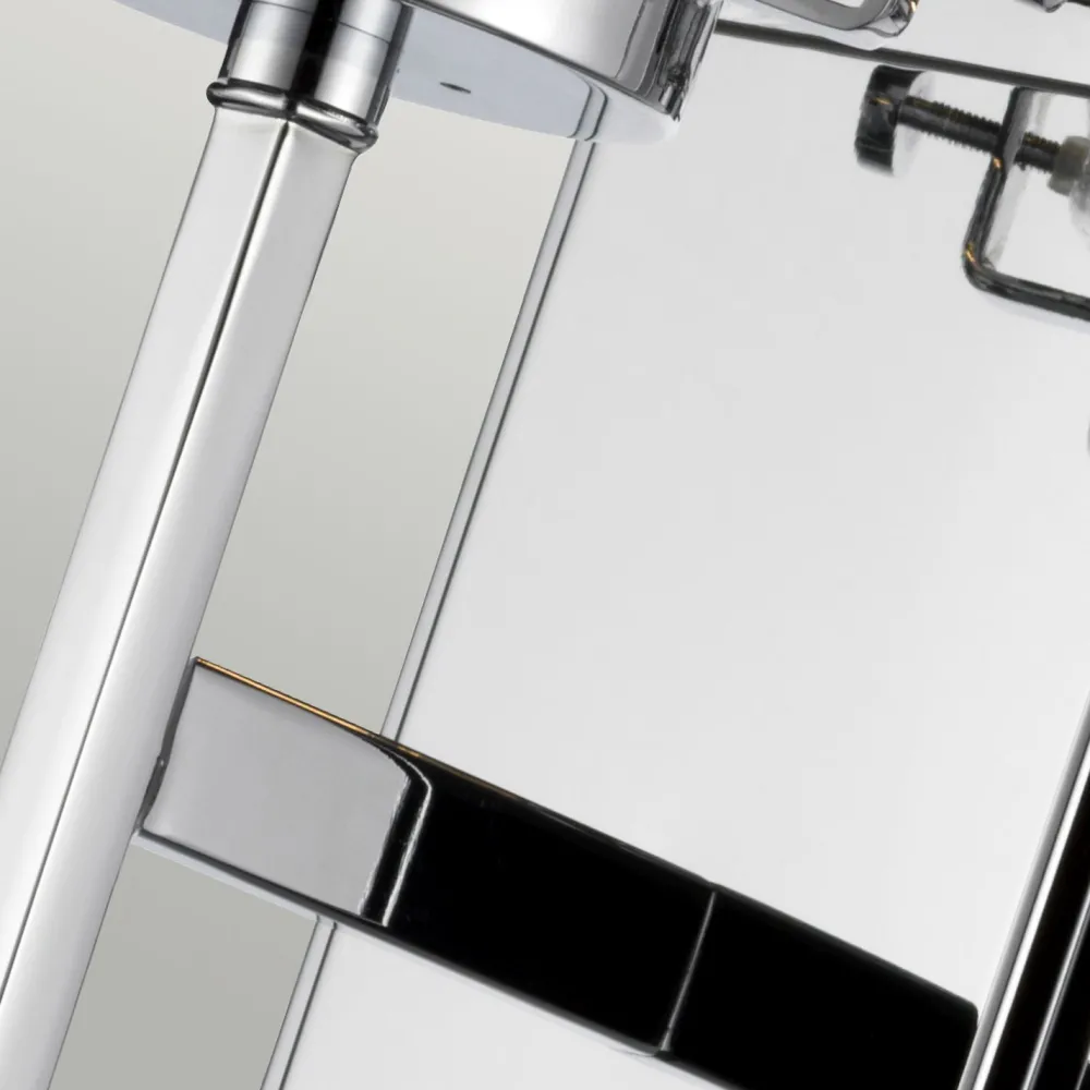 Elstead Wandleuchte Badezimmer Chrom 56 cm hoch E27 IP44* Wandleuchten|Glaslampen