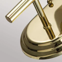 Hot Elstead Wandleuchte Badezimmer LED G9 IP44 H: 21,6 cm Messing Weiß