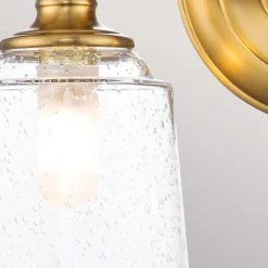 Elstead Wandleuchte Badezimmer LED G9 IP44 B: 33 cm in Messing* Wandleuchten|Badezimmer Lampe