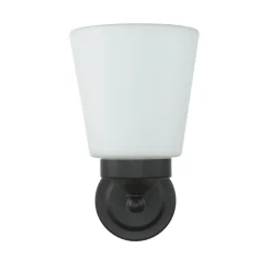 Nowodvorski Wandleuchte Badezimmer Weiß Schwarz Metall IP44* Glaslampen|Feuchtraumleuchten