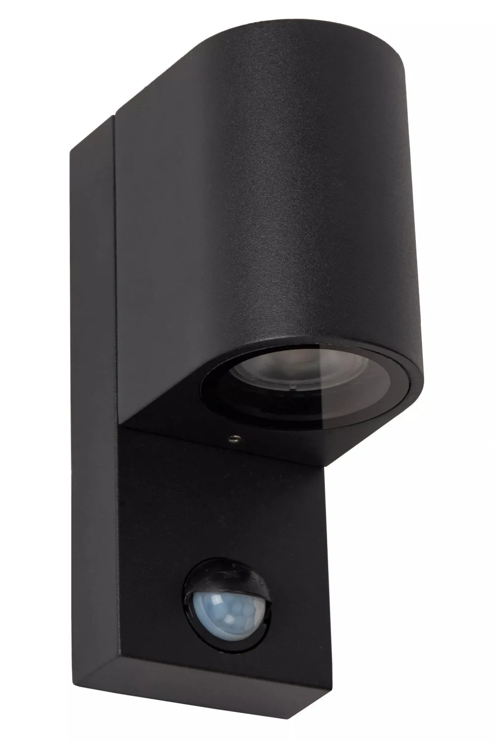 Online Wandleuchte Bewegungsmelder Aluminium Schwarz IP65 GU10