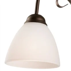 Lamkur Wandleuchte Braun Glas Metall Rustikal LIRLIN* Wandleuchten|Küchenlampen